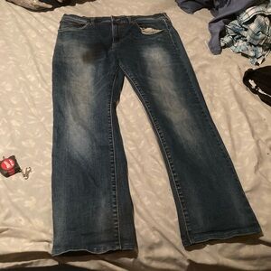 Blue Arizona Jean Co Straight Leg Denim Jeans